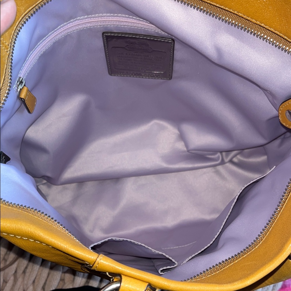 Coach Leather Satchel - Picture 12 of 13